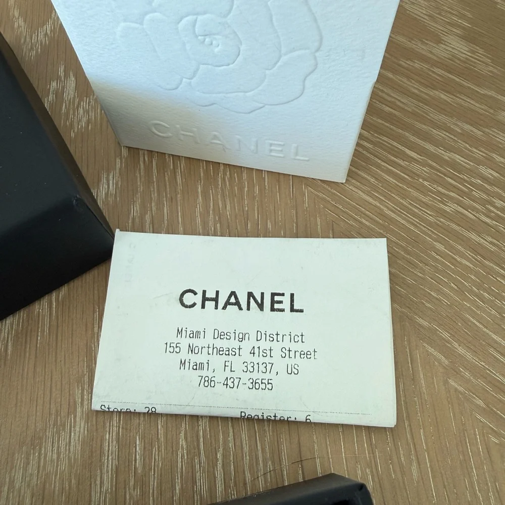 Chanel NEW caviar RARE Pink Quilted Key Holder Case 22k full set - Picture 7 of 10